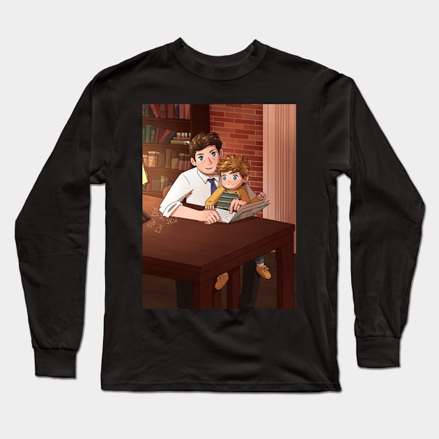 Storytime Long Sleeve T-Shirt by archervale